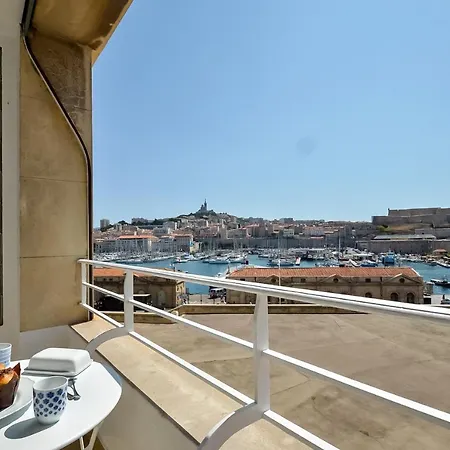 Apartment Massilia Blue - Grand Refait A Neuf Avec Vue Sur Le Vieux Port